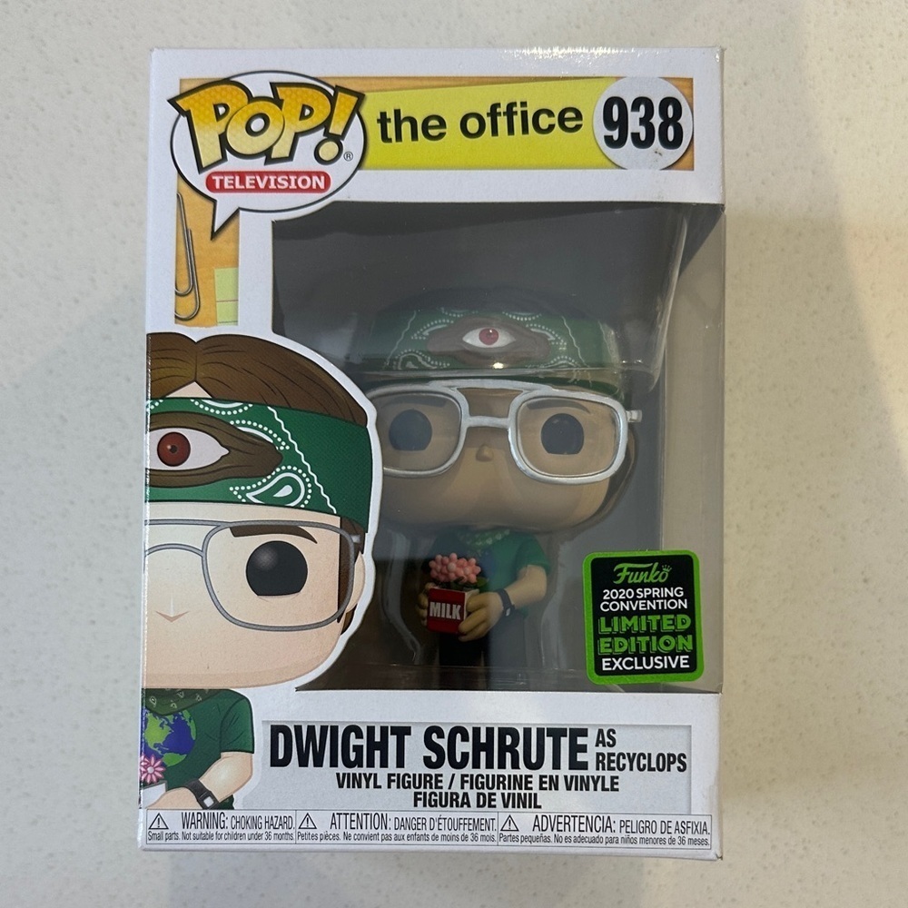 Funko Pop Dwight Schrute Recyclops #938 The Office Exclusive